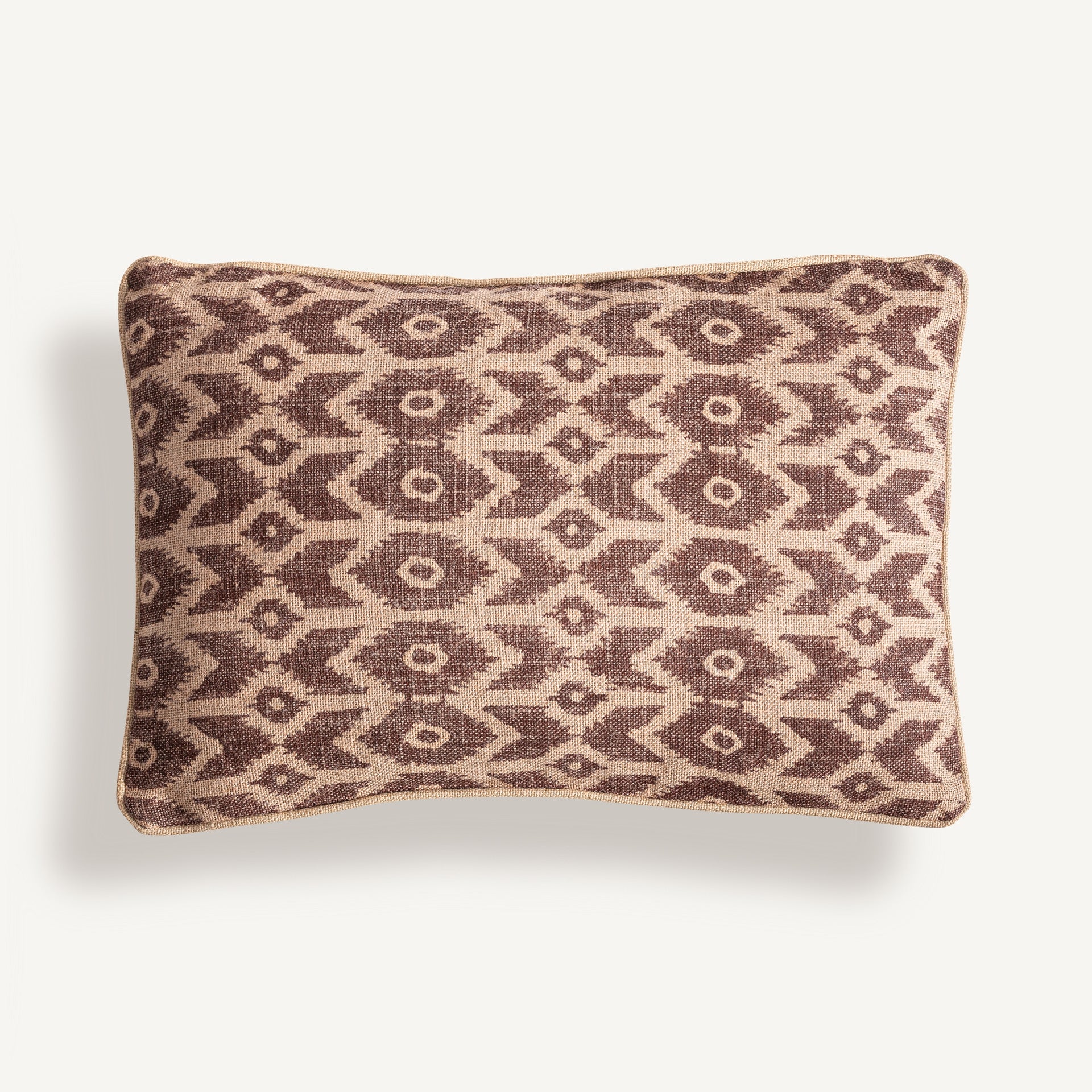 Coussin en jute et fibres naturelles beige | VICAL Tacio | REMO-HOME, mobilier design et décoration d'intérieur