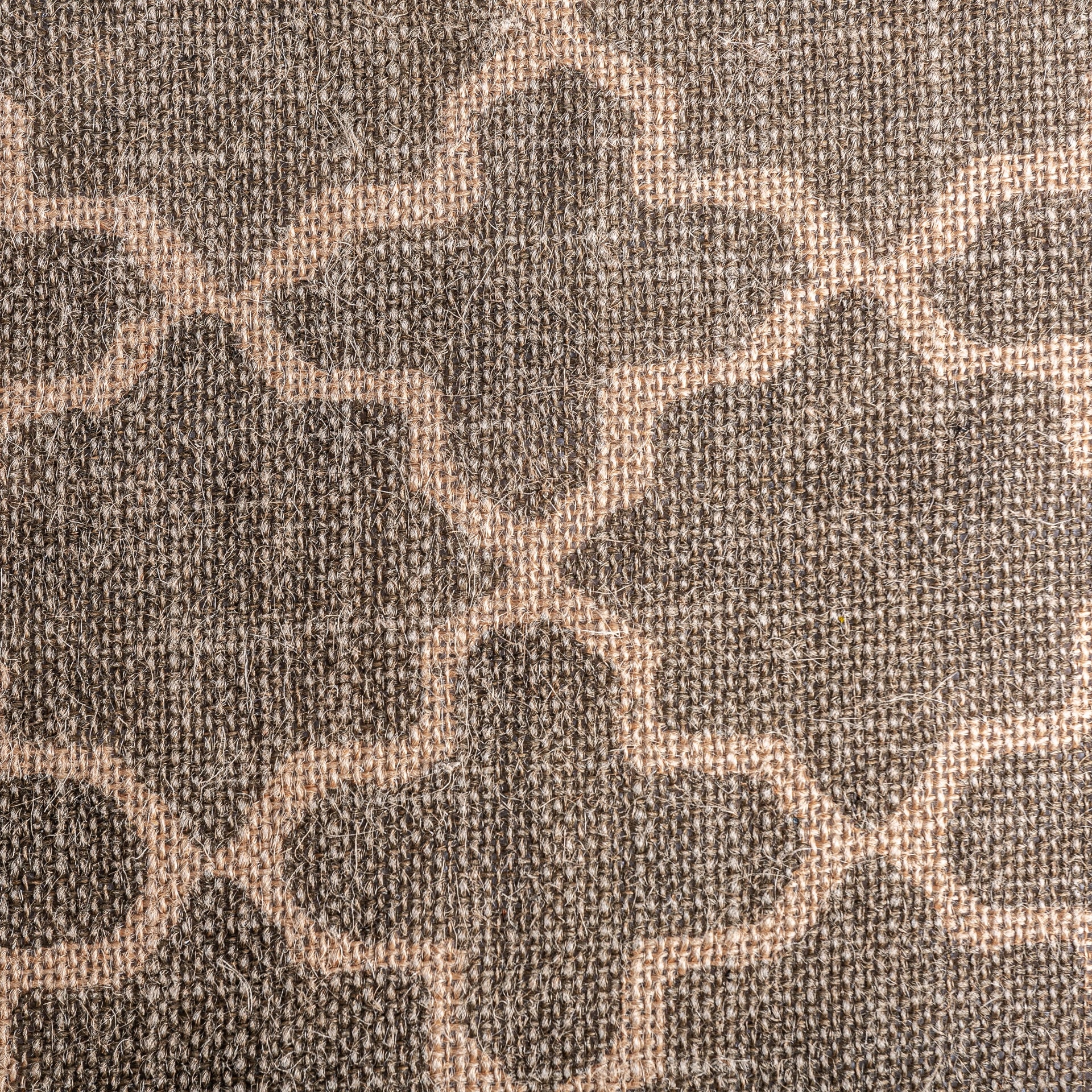 Coussin jute géométrique beige et vert | VICAL Nefer | REMO-HOME, mobilier design et décoration d'intérieur