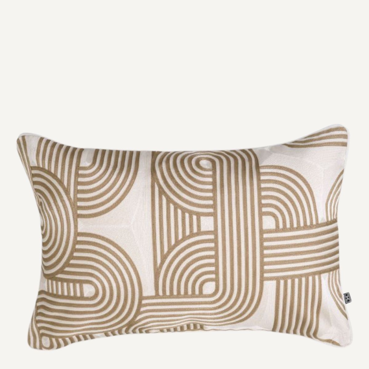 Coussin rectangulaire en tissu doré | Eichholtz Abacas | REMO-HOME, mobilier et décoration d'intérieur