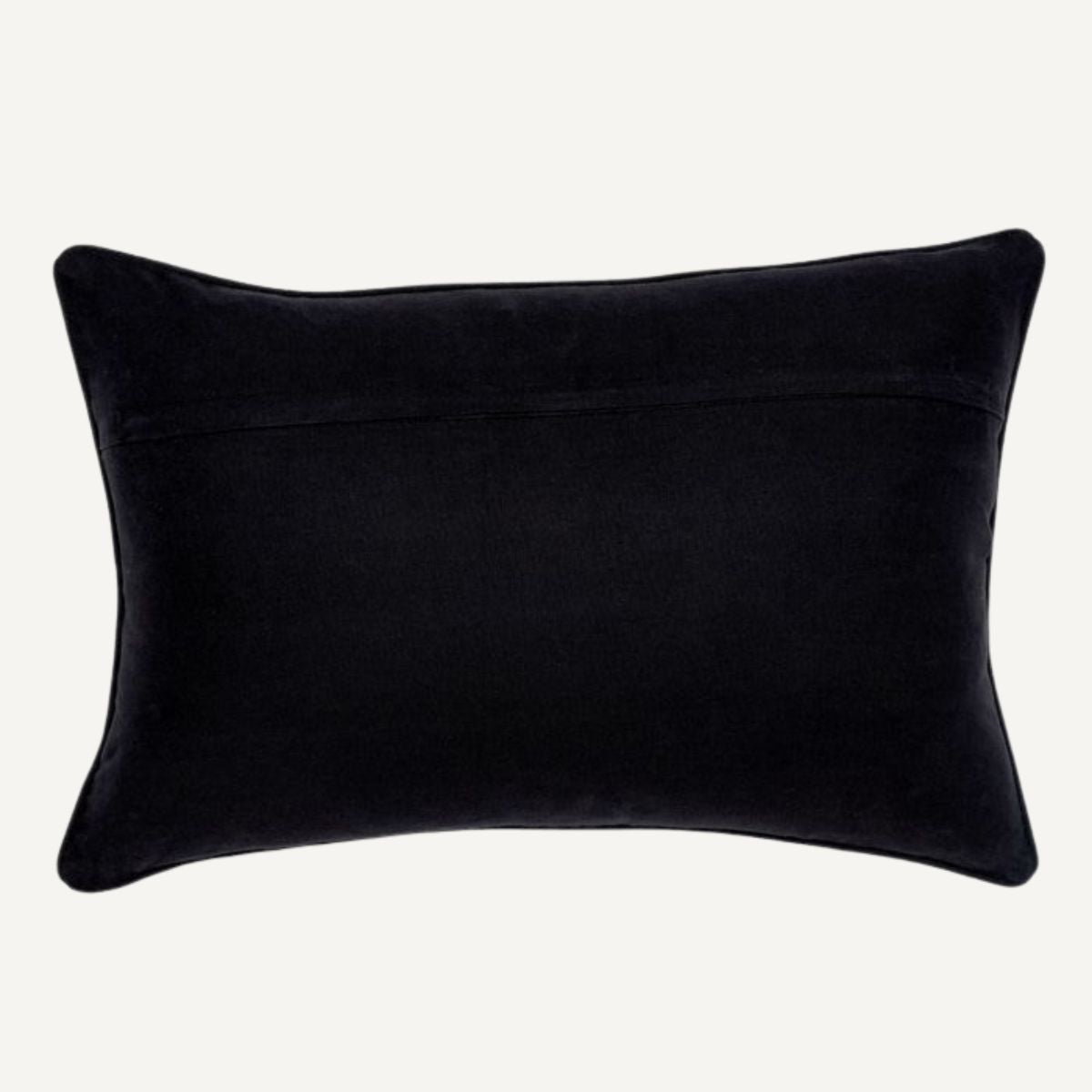 Coussin rectangulaire en tissu doré/noir | Eichholtz Spray | REMO-HOME, mobilier et décoration d'intérieur