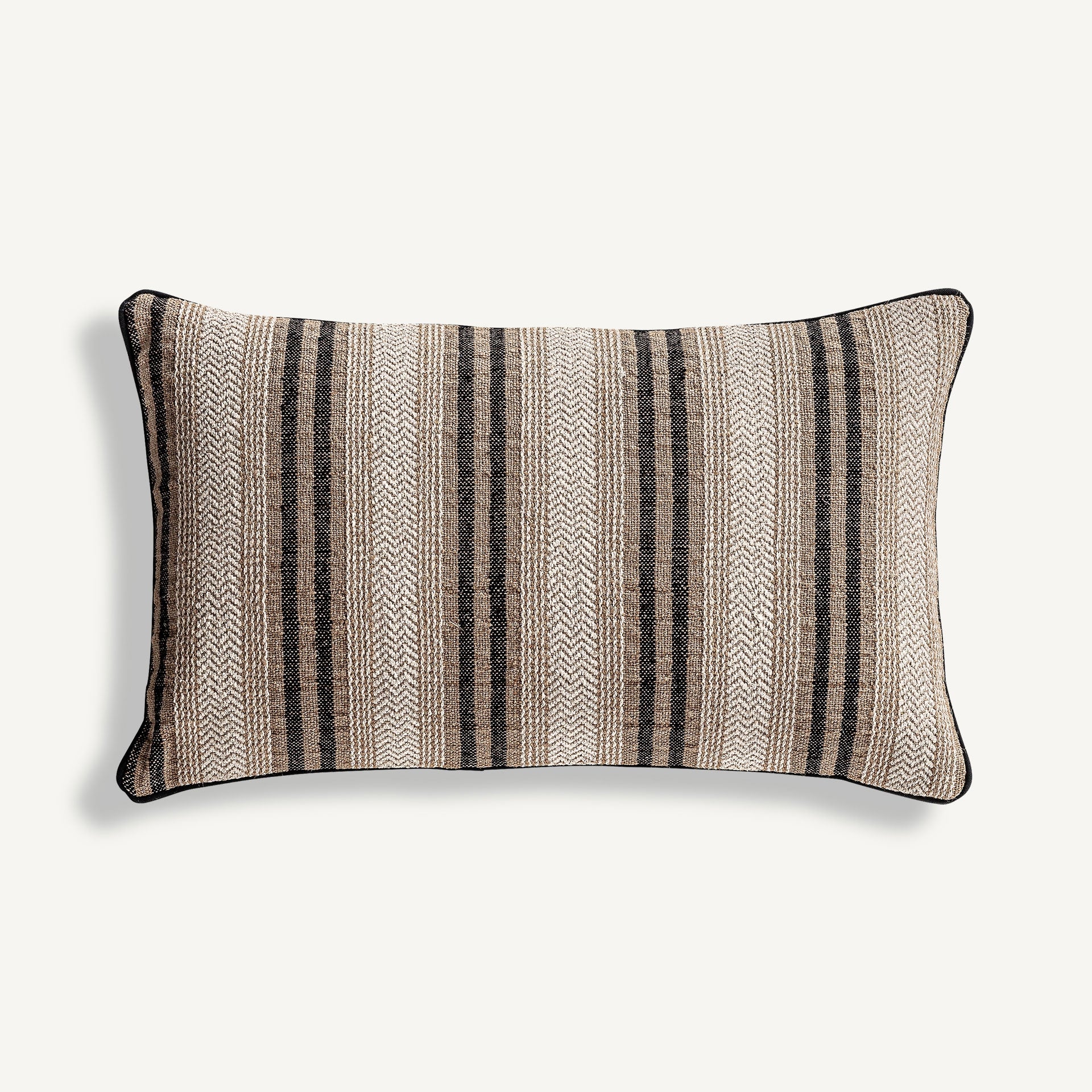 Coussin rectangulaire jute beige naturel | VICAL Nuk | REMO-HOME, mobilier design et décoration d'intérieur