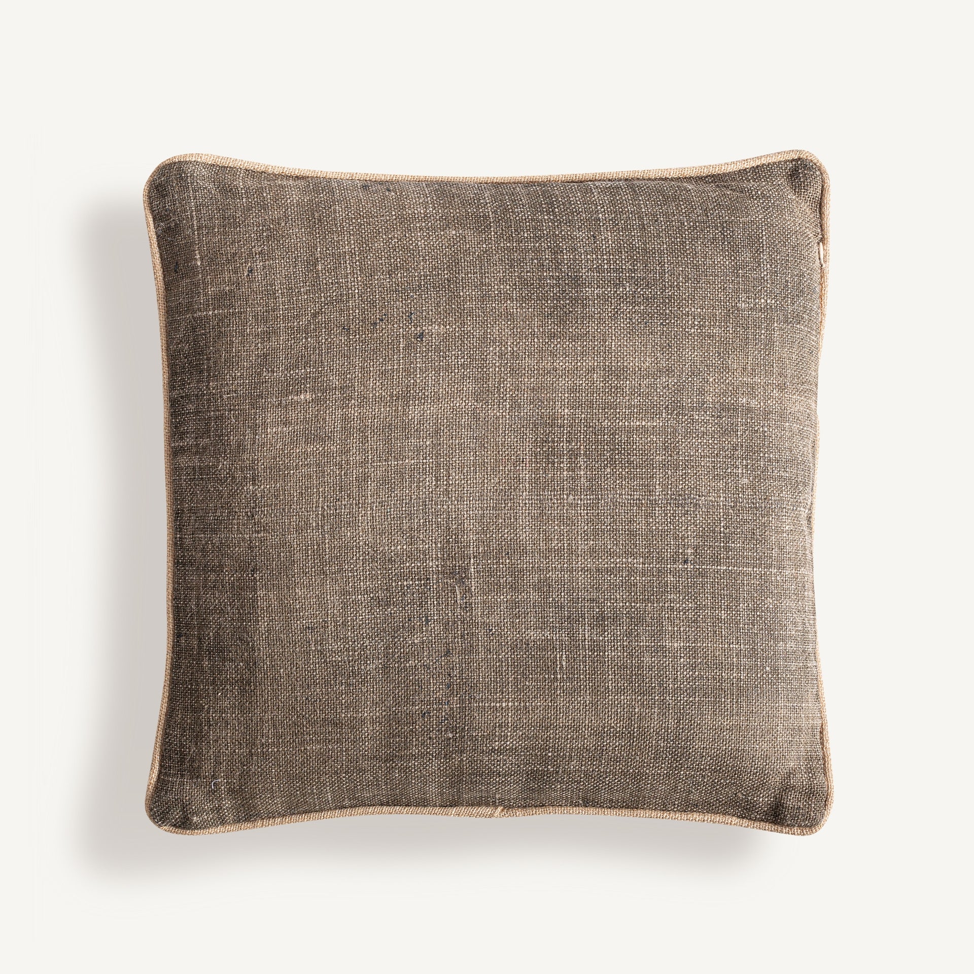 Coussin tissé beige et vert | VICAL Calisto | REMO-HOME, mobilier design et décoration d'intérieur