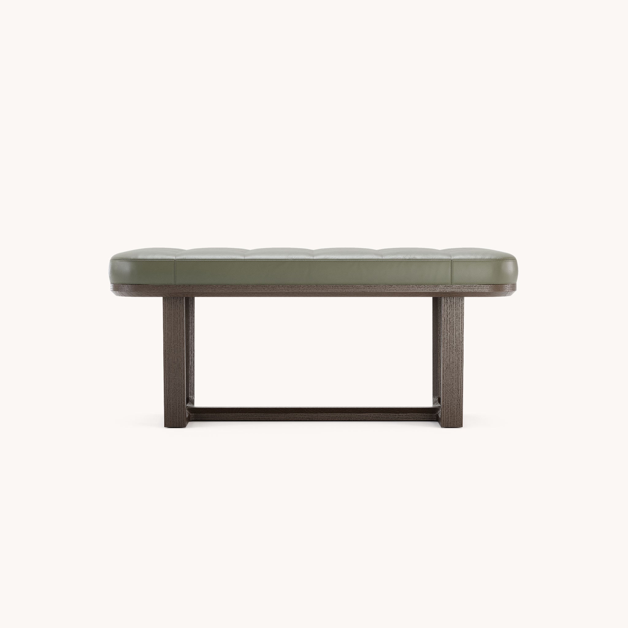 Banquette en cuir vert | Domkapa Vincent S