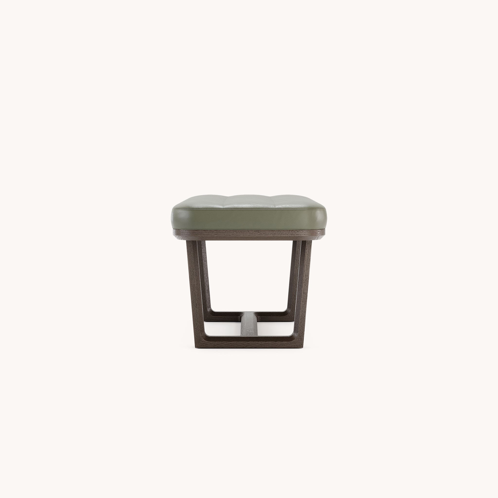 Banquette en cuir vert | Domkapa Vincent S