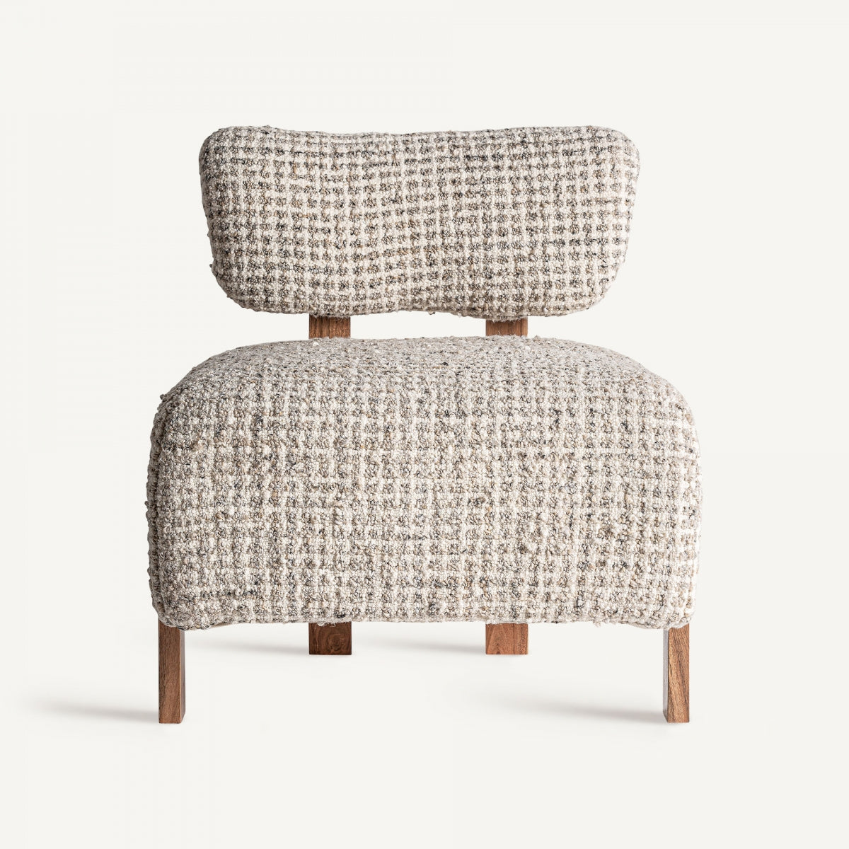 Fauteuil d'appoint en laine beige | Vical Buhl | REMO-HOME, mobilier et décoration d'intérieur