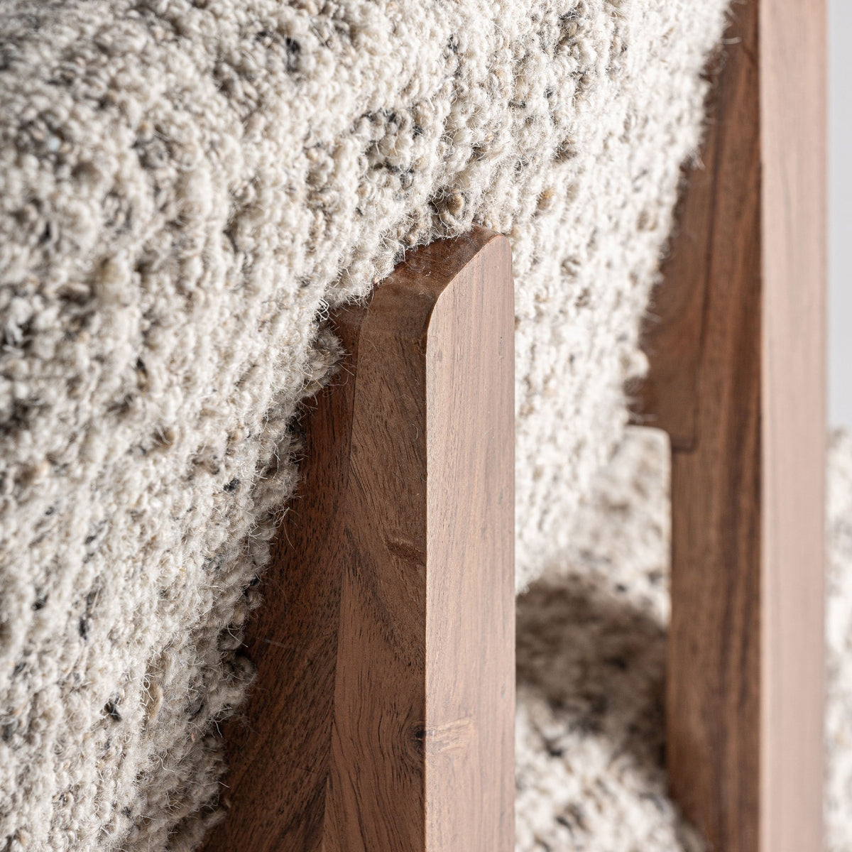 Fauteuil d'appoint en laine beige | Vical Buhl | REMO-HOME, mobilier et décoration d'intérieur