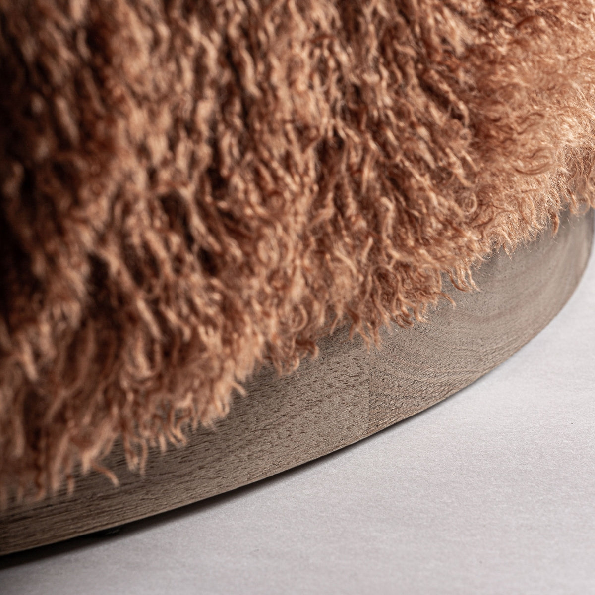 Fauteuil d'appoint molletonné marron | Vical Pavia | REMO-HOME, mobilier et décoration d'intérieur