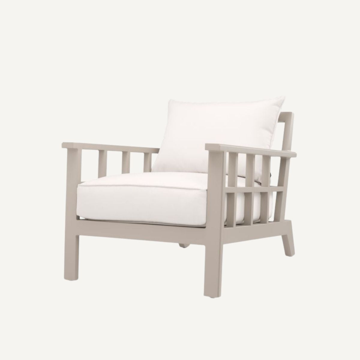 Fauteuil d'extérieur en métal sable | Eichholtz Cap-Ferrat | REMO-HOME, mobilier et décoration d'intérieur