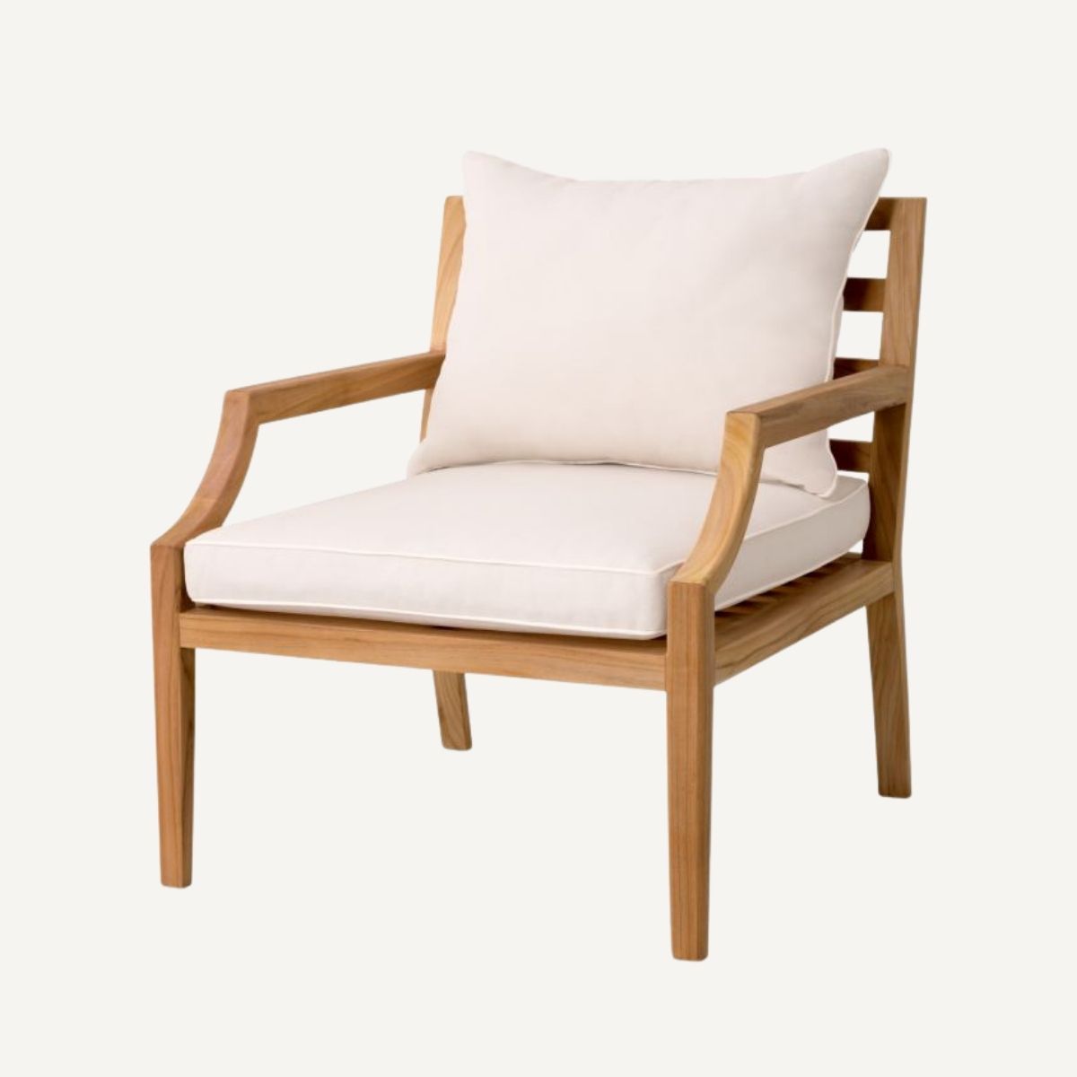 Fauteuil d'extérieur en teck | Eichholtz Hera | REMO-HOME, mobilier et décoration d'intérieur