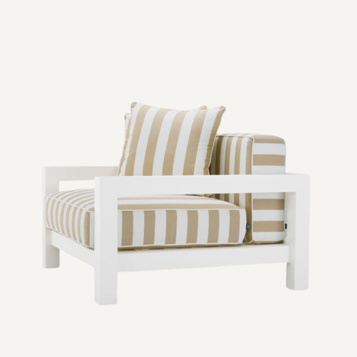 Fauteuil d'extérieur beige | Eichholtz Cap-Antibes | REMO-HOME, mobilier et décoration d'intérieur