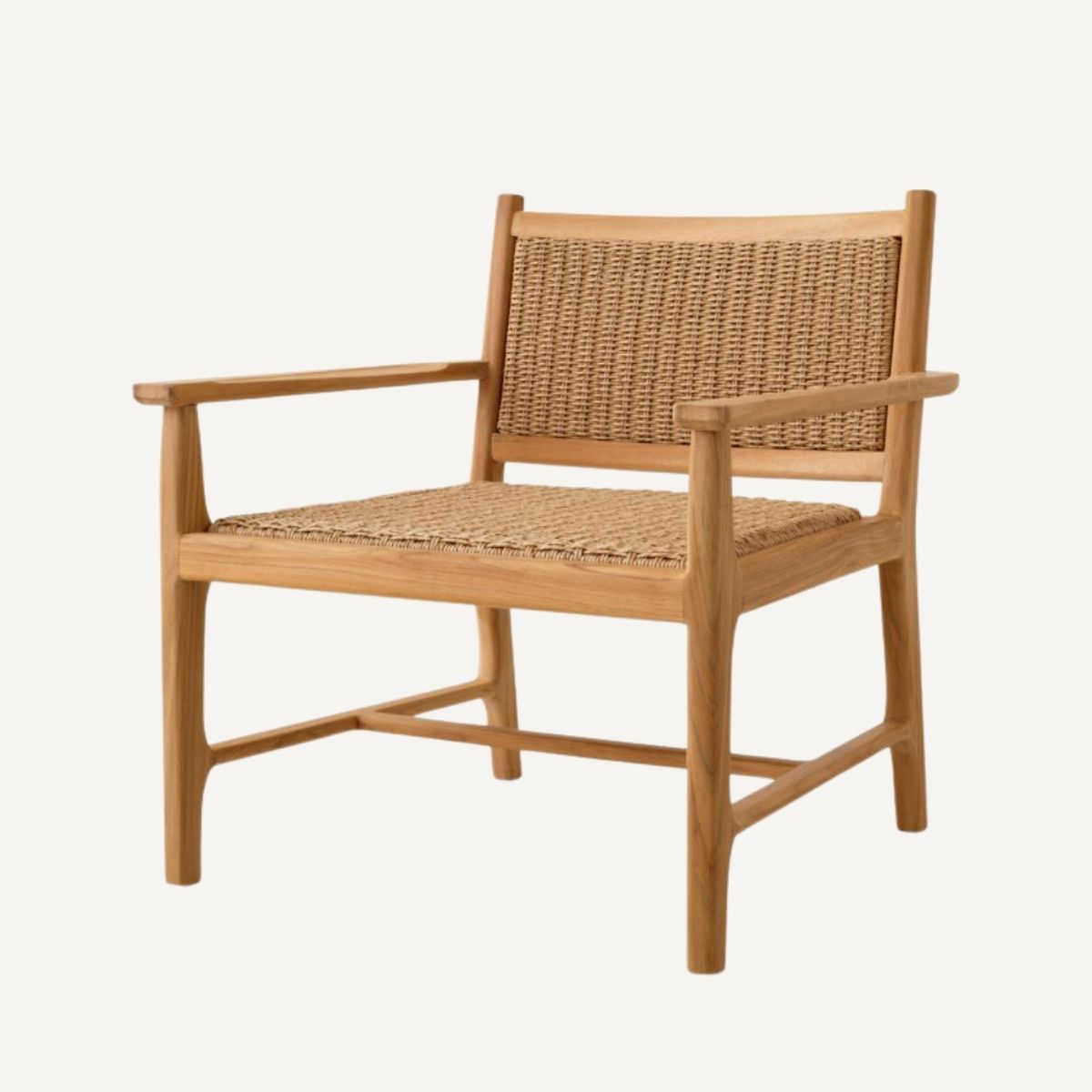 Fauteuil d'extérieur en teck | Eichholtz Pivetti | REMO-HOME, mobilier et décoration d'intérieur