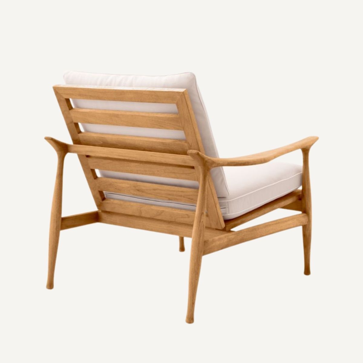 Fauteuil d'extérieur en teck | Eichholtz Manzo | REMO-HOME, mobilier et décoration d'intérieur