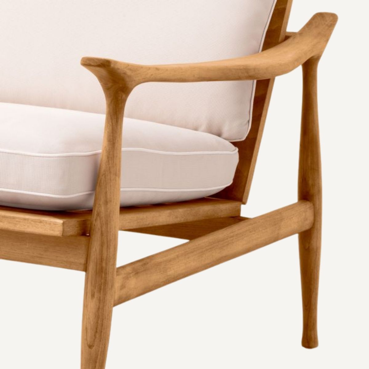Fauteuil d'extérieur en teck | Eichholtz Manzo | REMO-HOME, mobilier et décoration d'intérieur