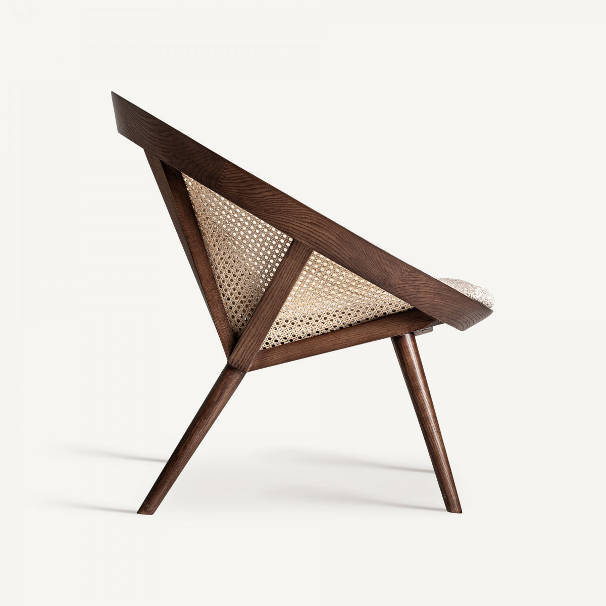 Fauteuil d'appoint en rotin bouclé crème | Vical Werth | REMO-HOME, mobilier et décoration d'intérieur