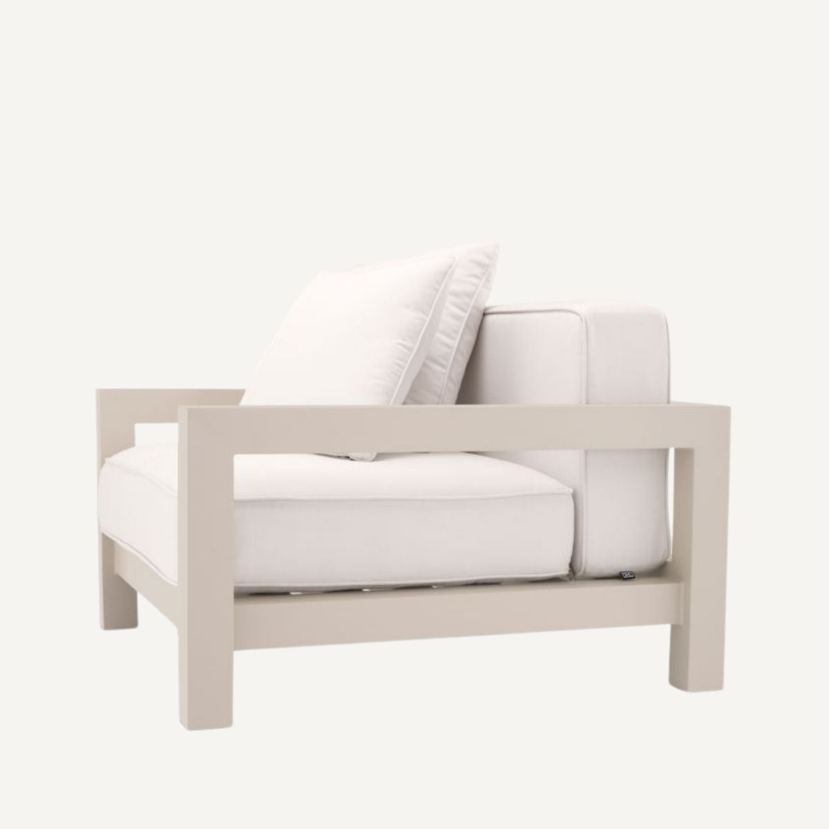 Fauteuil d'extérieur en métal sable | Eichholtz Cap-Antibes | REMO-HOME, mobilier et décoration d'intérieur