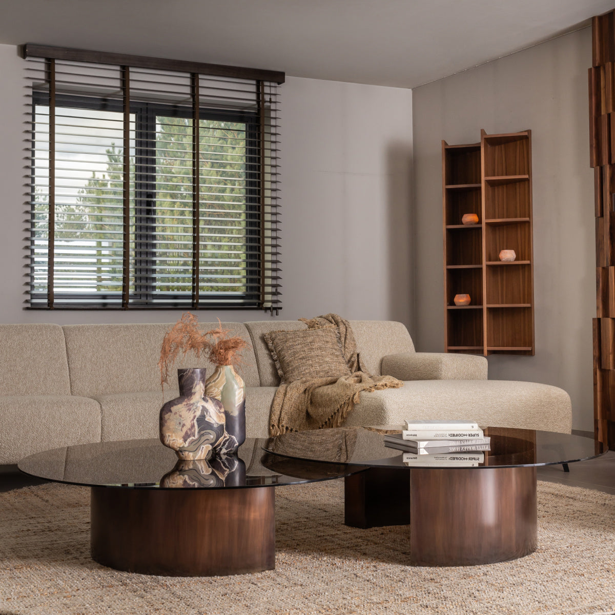 Table basse en verre | Dôme Deco Guna S | REMO, mobilier et décoration d'intérieur