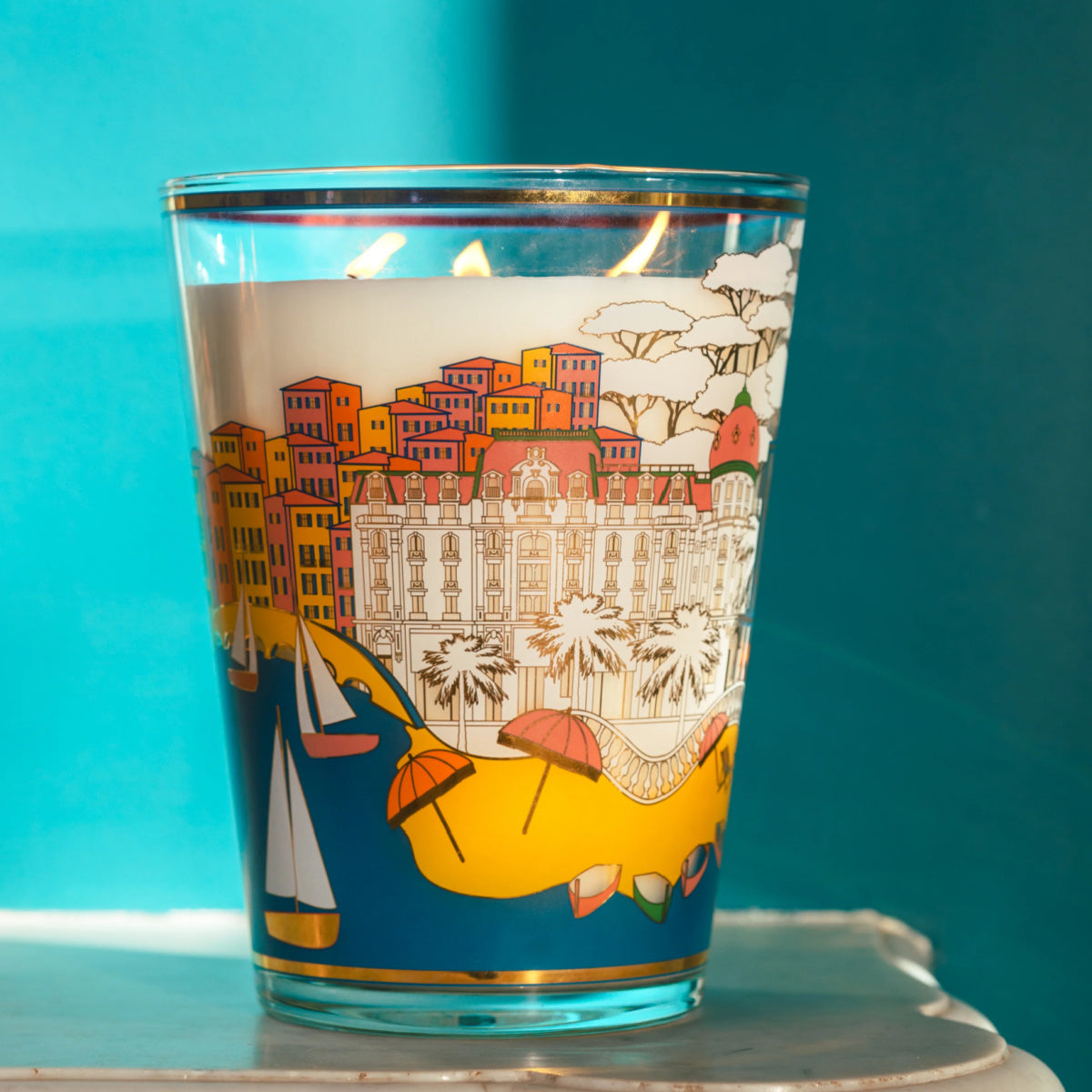 Vela perfumada Costa Azul | Colección de baobabs