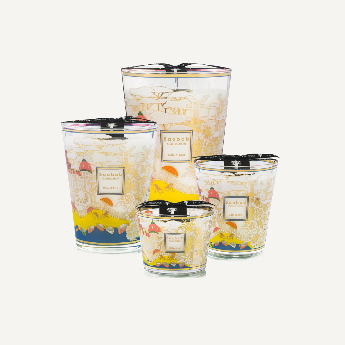 Vela perfumada Costa Azul | Colección de baobabs