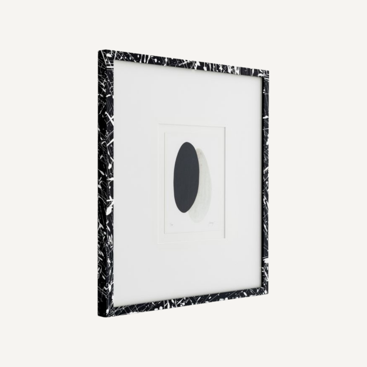 Illustrations en bois noir et blanc (lot de 4) | Eichholtz Ravagni | REMO-HOME, mobilier et décoration d'intérieur