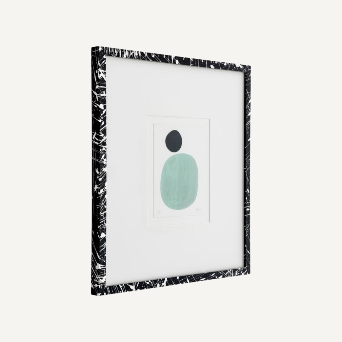 Illustrations en bois noir et blanc (lot de 4) | Eichholtz Ravagni | REMO-HOME, mobilier et décoration d'intérieur