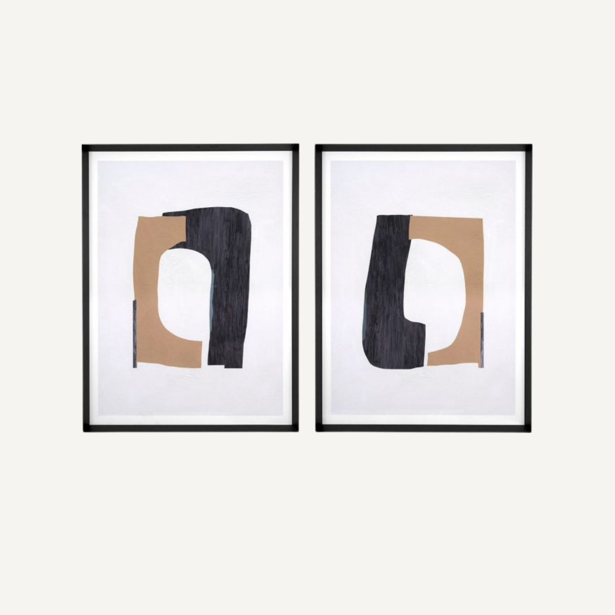 Impression d'art abstrait (lot de 2) | Eichholtz Cardboard | REMO-HOME, mobilier et décoration d'intérieur