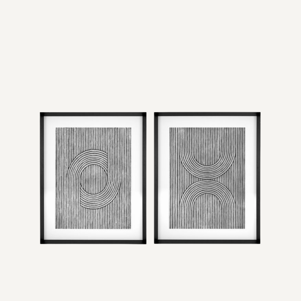 Impression d'art abstrait (lot de 2) | Eichholtz Cedar | REMO-HOME, mobilier et décoration d'intérieur