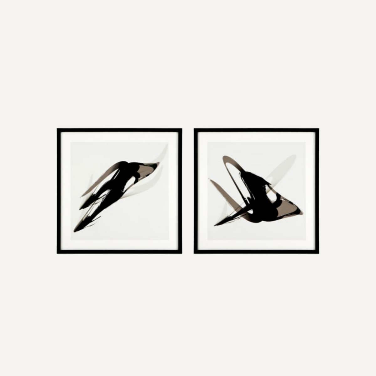 Impression d'art abstrait (lot de 2) | Eichholtz Melotti | REMO-HOME, mobilier et décoration d'intérieur