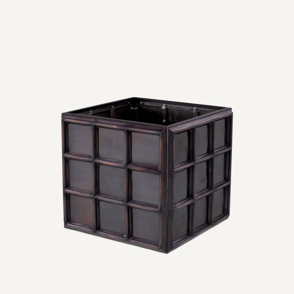 Jardinière carré en bronze | Eichholtz Grid S | REMO-HOME, mobilier et décoration d'intérieur
