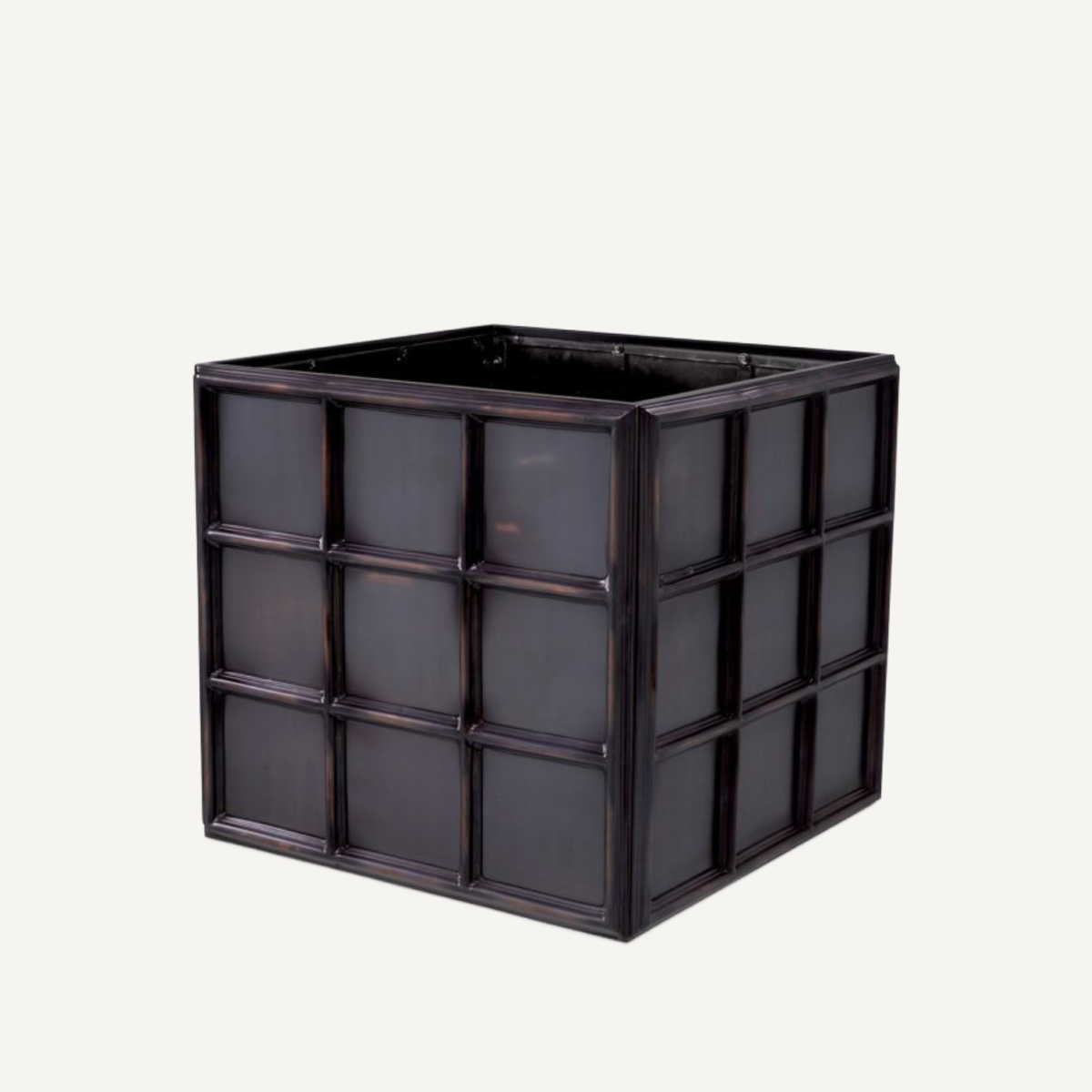 Jardinière en bronze | Eichholtz Grid M | REMO-HOME, mobilier et décoration d'intérieur