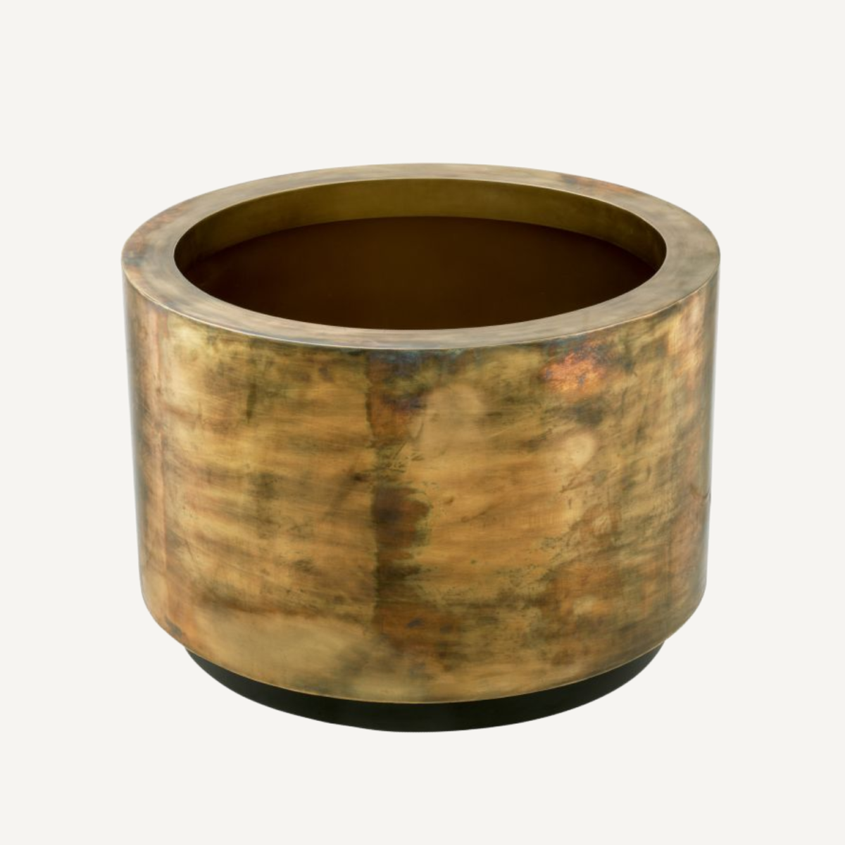 Jardinière ronde en laiton vieilli | Eichholtz Jasper L | REMO-HOME, mobilier et décoration d'intérieur
