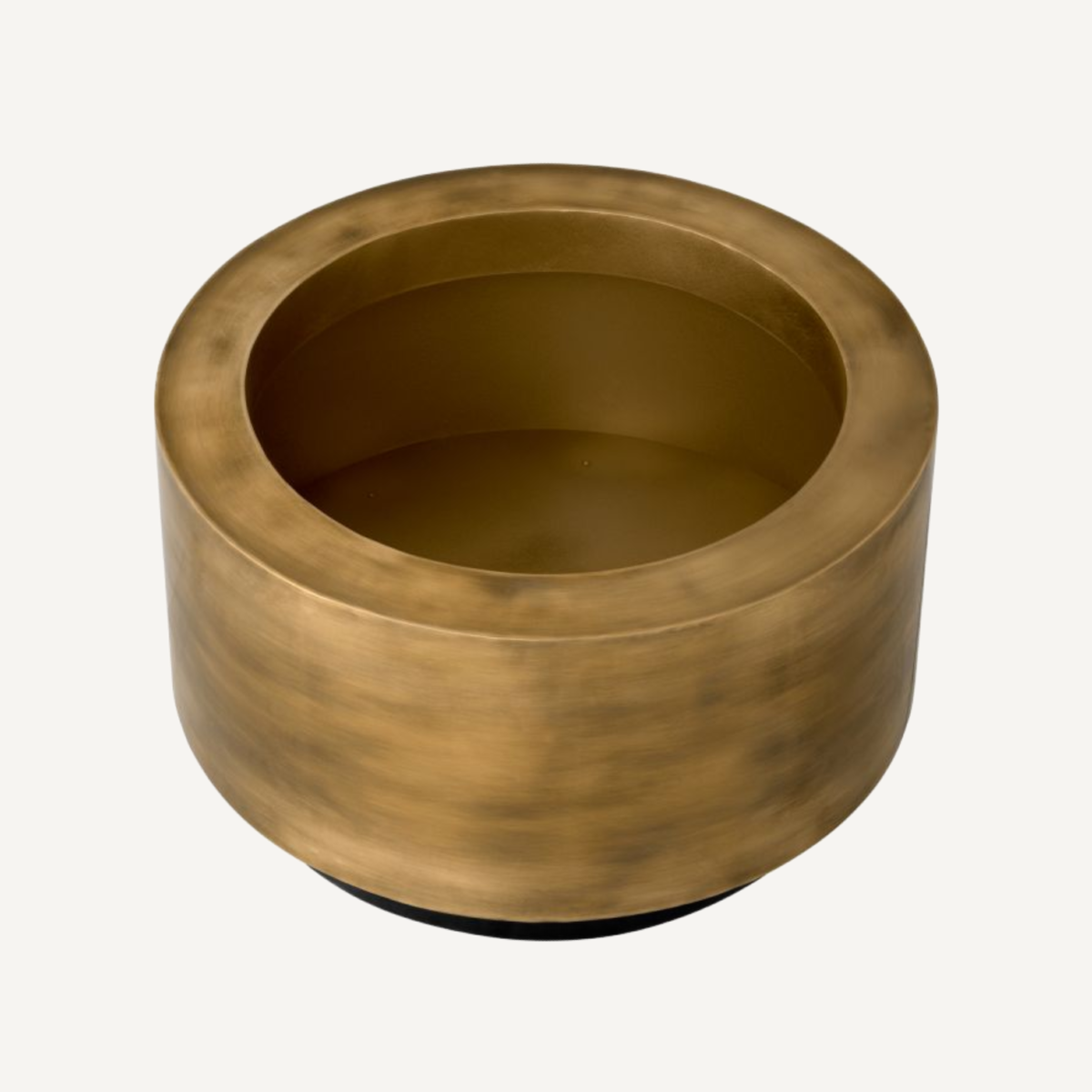 Jardinière ronde en laiton vieilli | Eichholtz Jasper XS | REMO-HOME, mobilier et décoration d'intérieur