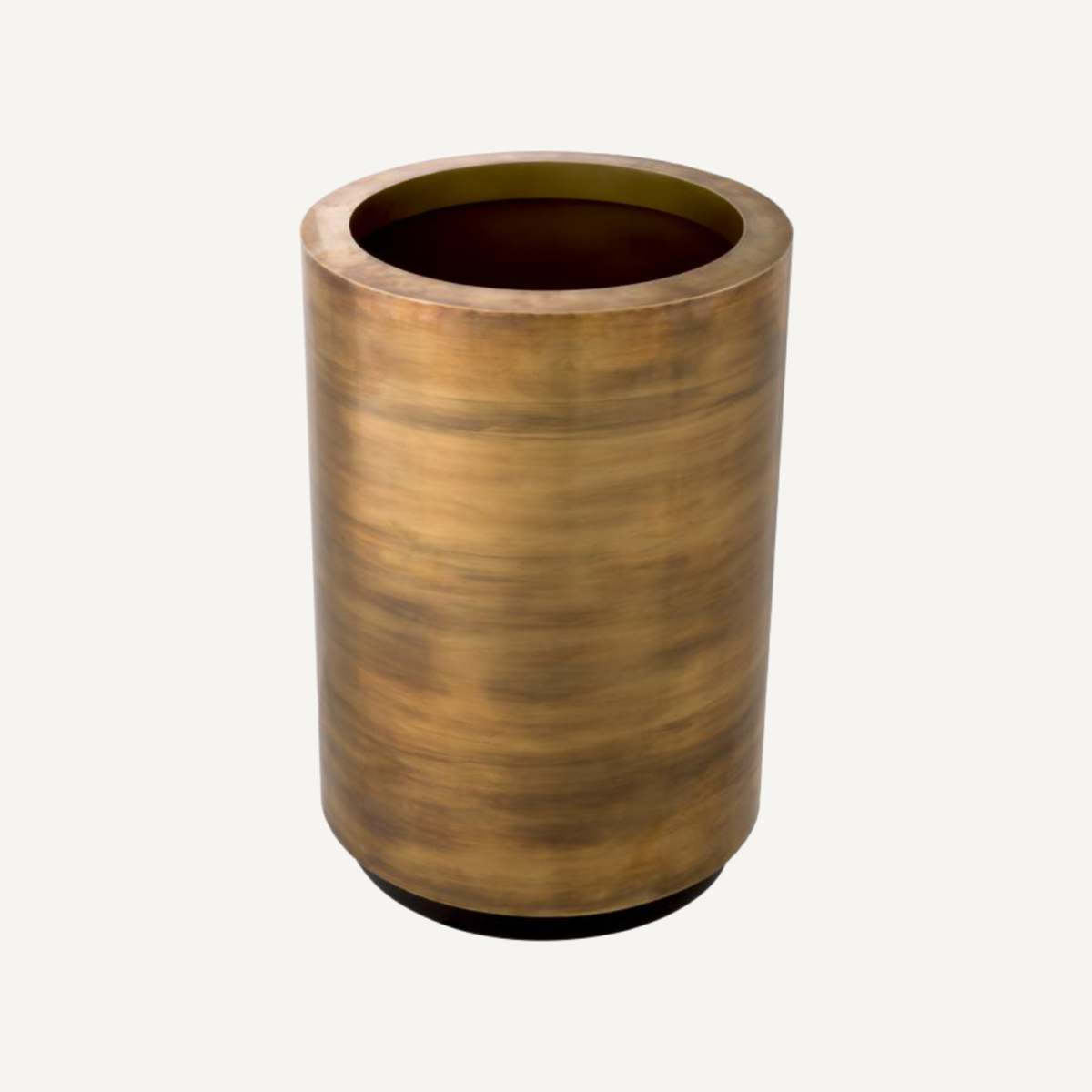 Jardinière ronde haute en laiton vieilli | Eichholtz Jasper | REMO-HOME, mobilier et décoration d'intérieur