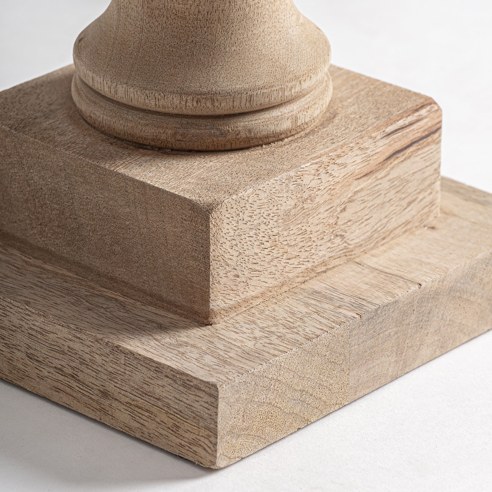 Lampe de salon bois de mangue classique | VICAL Bamberg | REMO-HOME, mobilier design et décoration d'intérieur