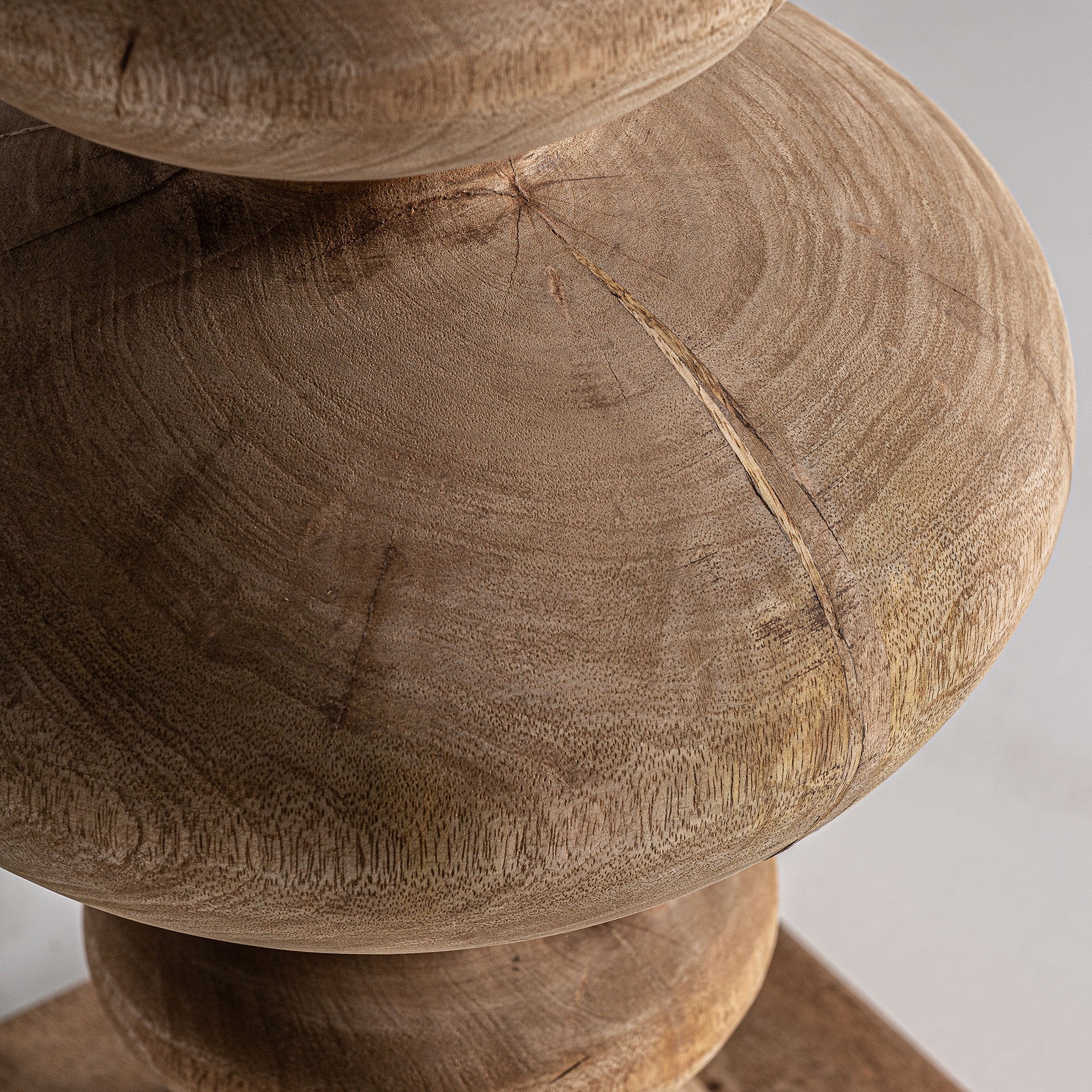 Lampe de salon bois de mangue naturel | VICAL | REMO-HOME, mobilier design et décoration d'intérieur