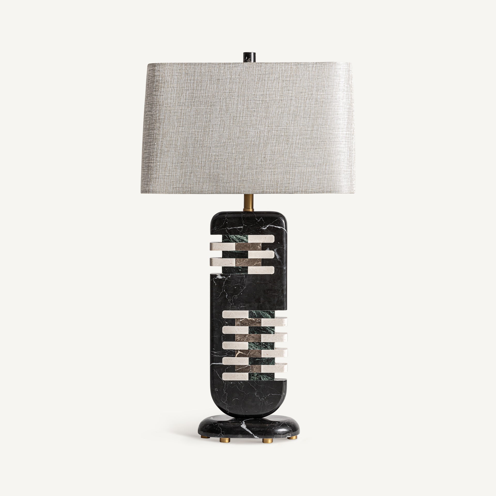 Lampe de salon en marbre noir métal doré | VICAL Carla | REMO-HOME, mobilier design et décoration d'intérieur