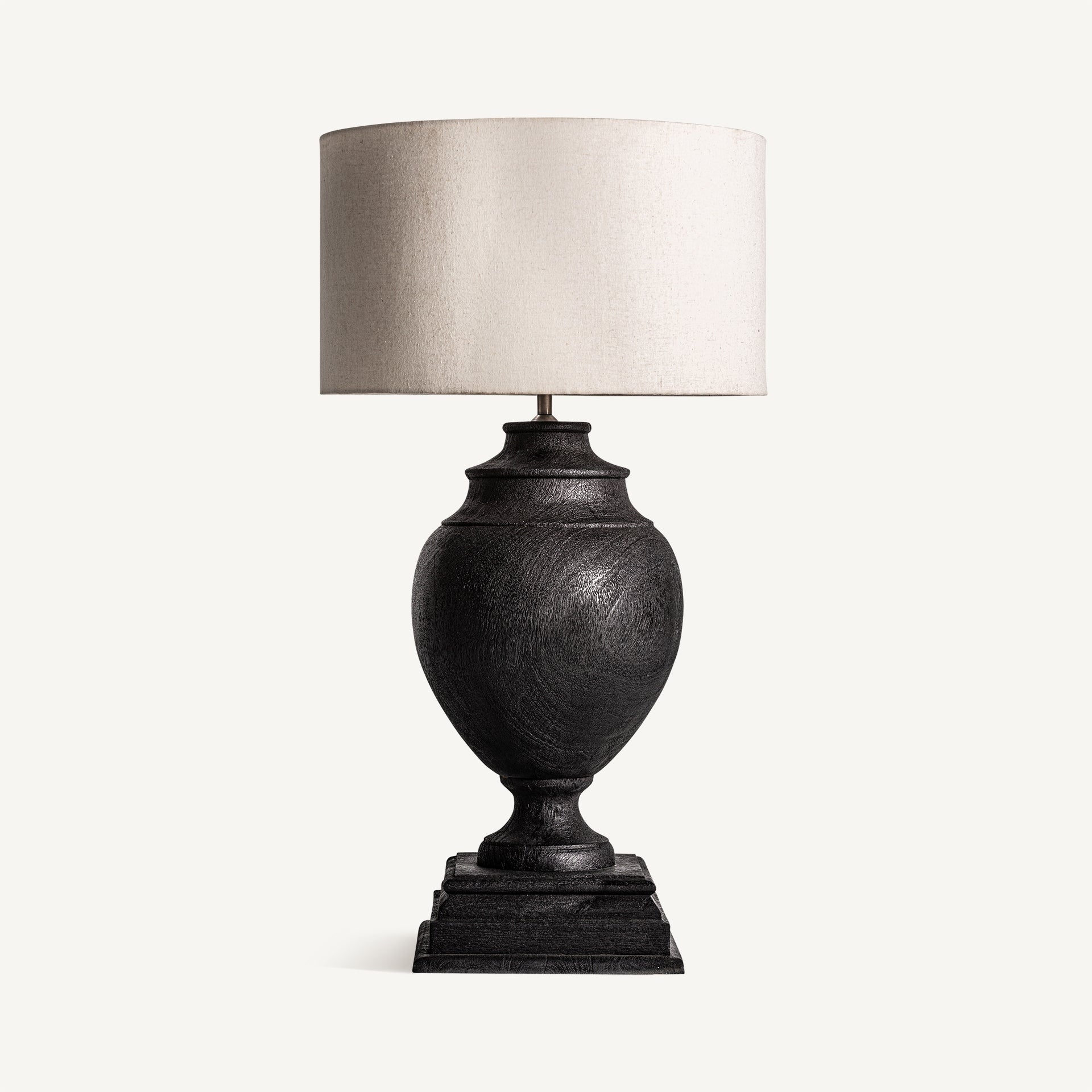 Lampe de table bois de mangue noir doré | VICAL | REMO-HOME, mobilier design et décoration d'intérieur