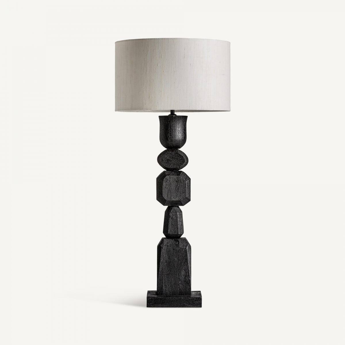 Lampe de table en bois de manguier noir | VICAL Cogne | REMO-HOME, mobilier design et décoration d'intérieur