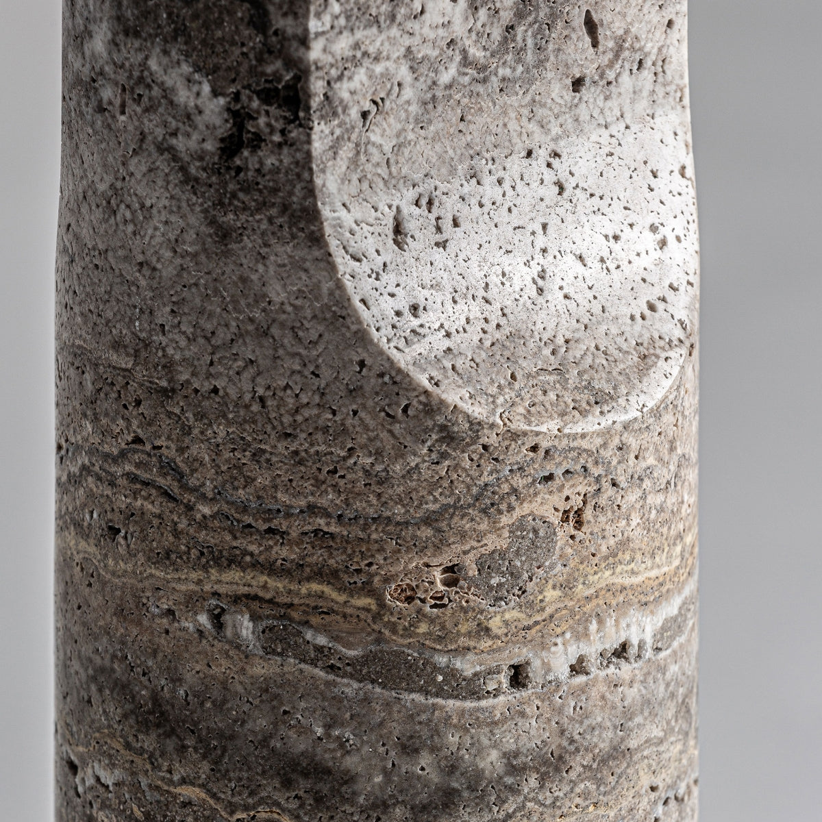Lampe de table en marbre gris | Vical Scalp | REMO-HOME, mobilier et décoration d'intérieur