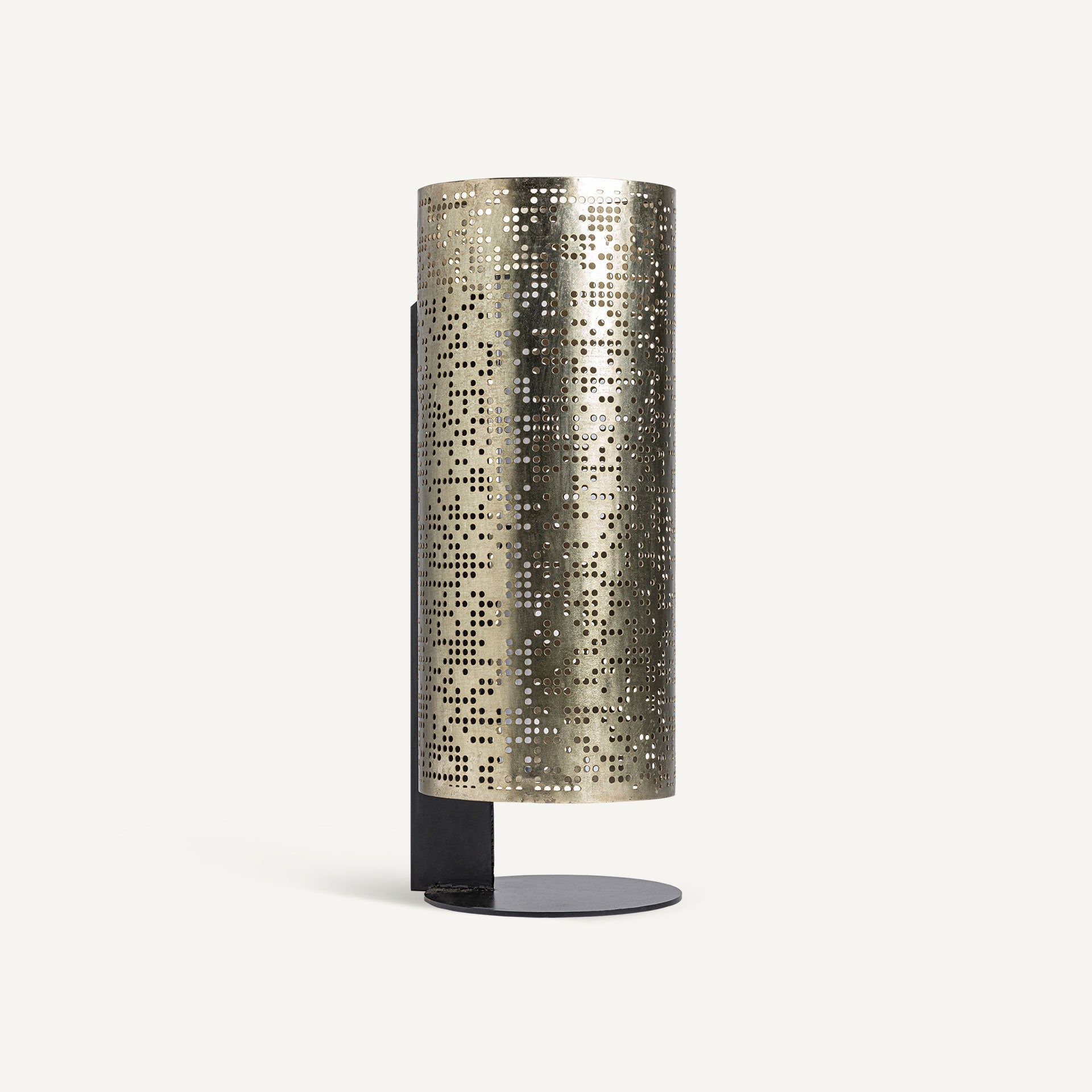 Lampe haute sculpturale acier doré | VICAL Jacquard | REMO-HOME, mobilier design et décoration d'intérieur