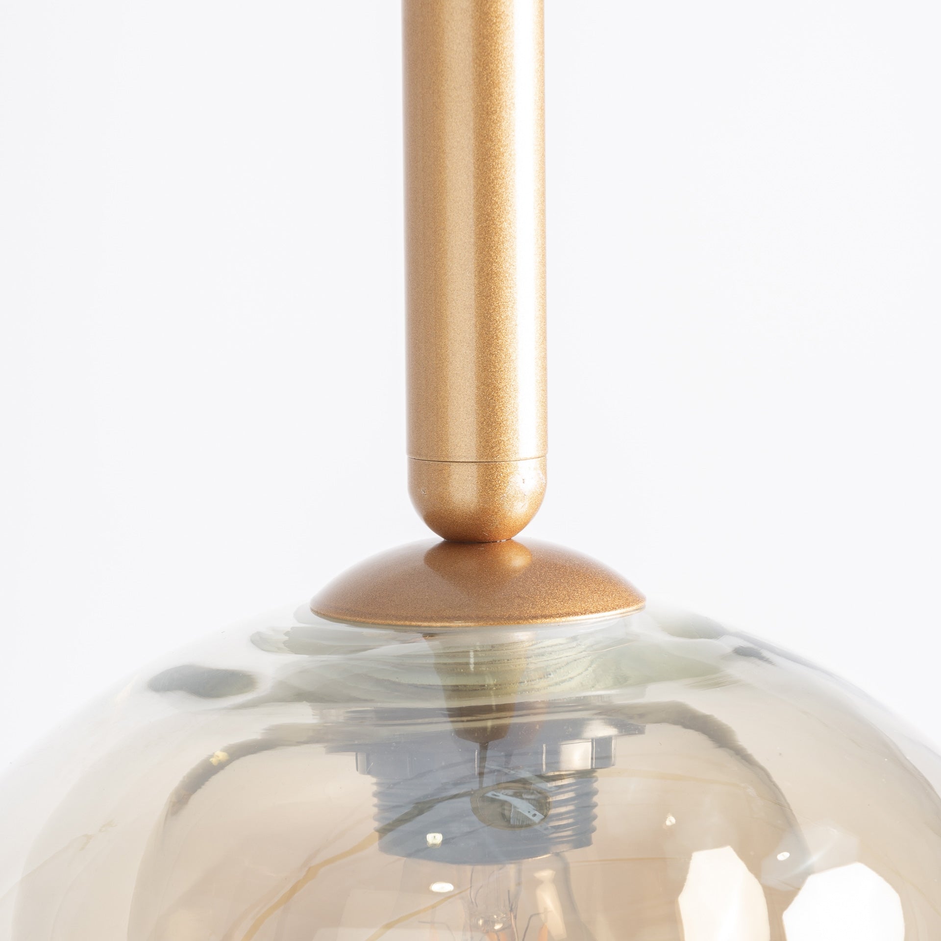 Lustre Crystal Gris Fumé Acier Doré | VICAL Shija | REMO-HOME, mobilier design et décoration d'intérieur