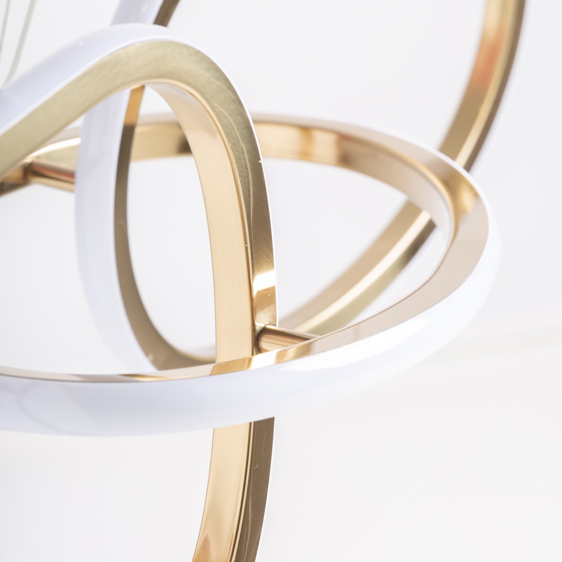 Lustre acier doré crystal blanc | VICAL Kaleshe | REMO-HOME, mobilier design et décoration d'intérieur