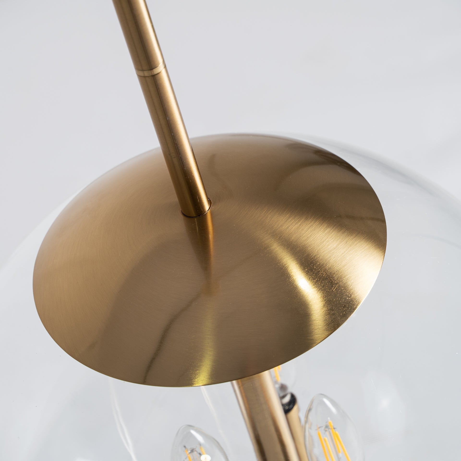 Lustre art déco cuivre et verre | VICAL Sahi | REMO-HOME, mobilier design et décoration d'intérieur