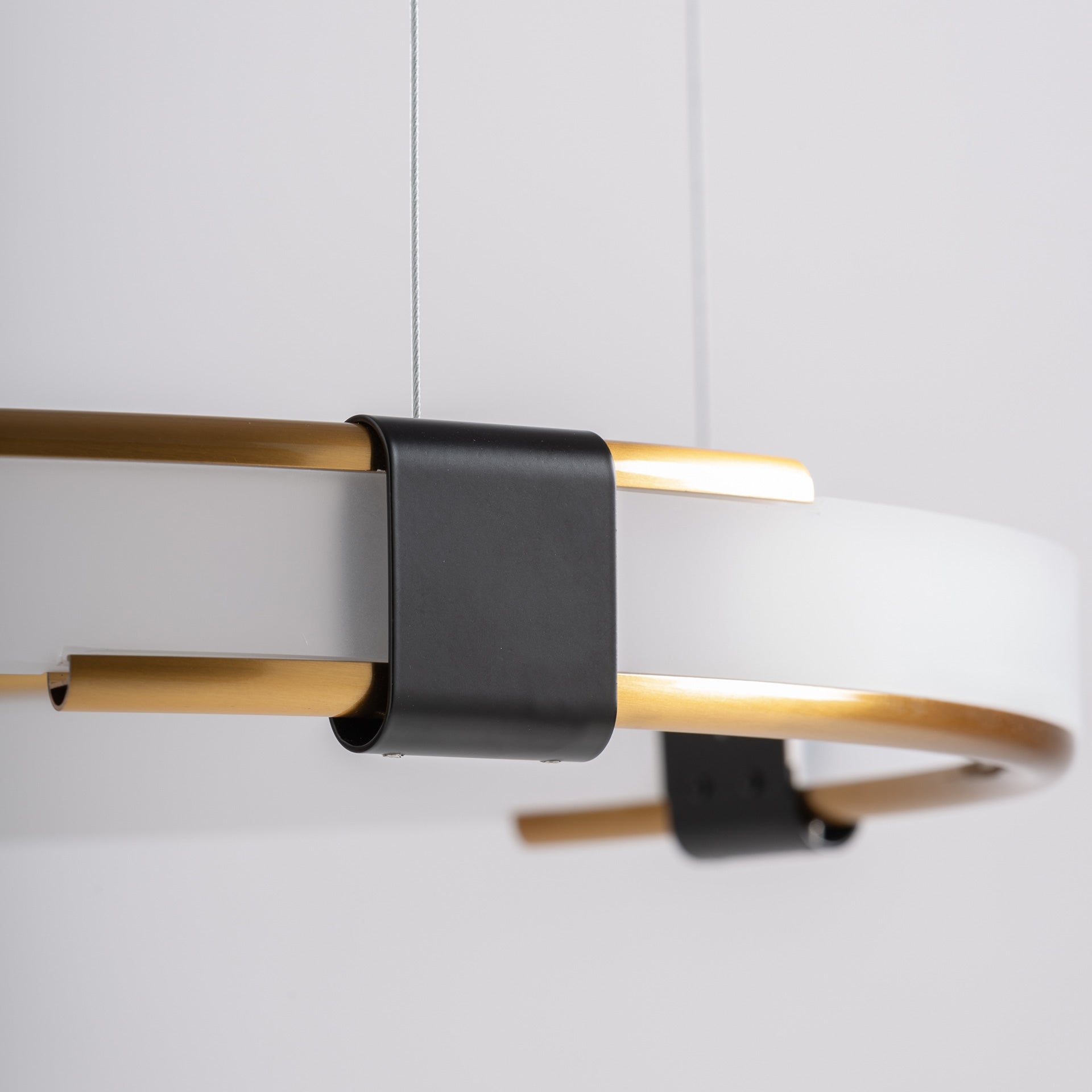 Lustre crystal blanc acier cuivre noir | VICAL Lia | REMO-HOME, mobilier design et décoration d'intérieur