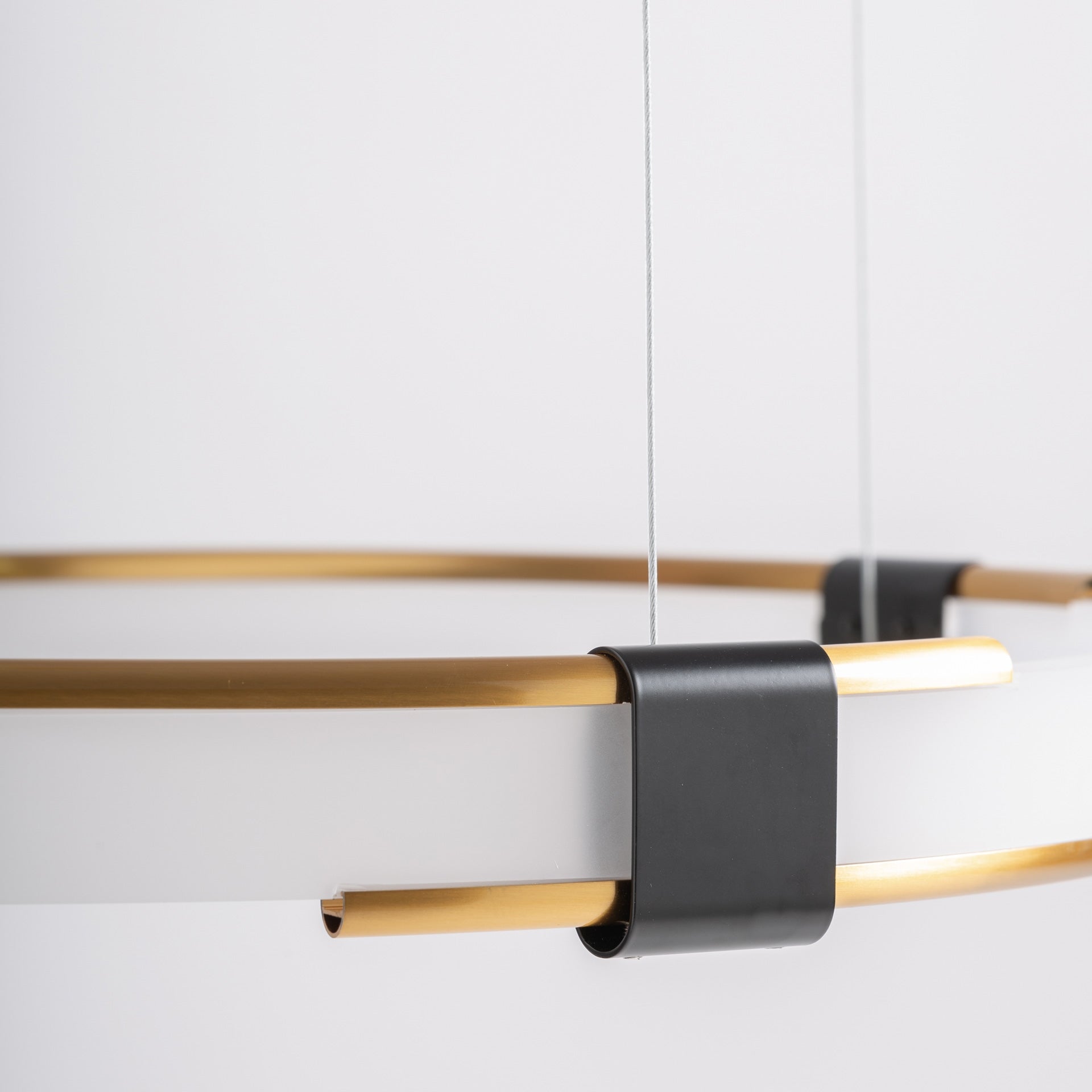 Lustre crystal blanc acier cuivre noir | VICAL Lia | REMO-HOME, mobilier design et décoration d'intérieur