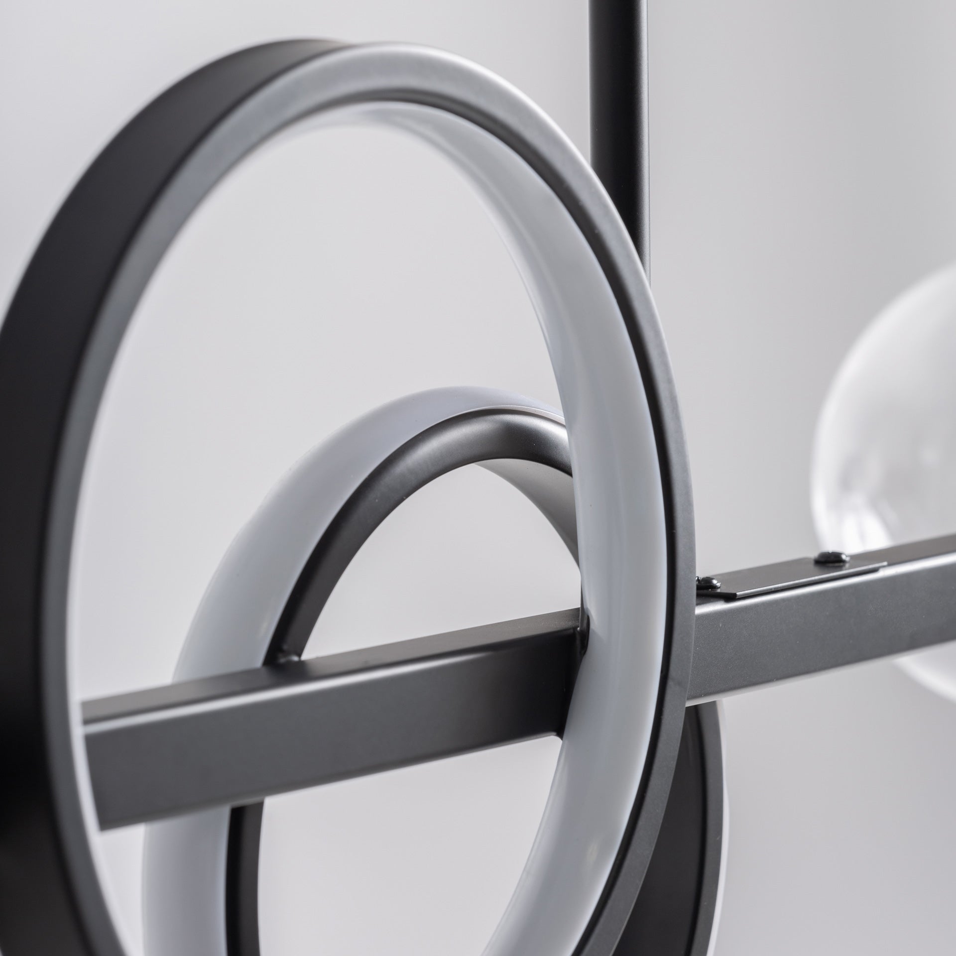 Lustre crystal fumé acier noir | VICAL Daria | REMO-HOME, mobilier design et décoration d'intérieur