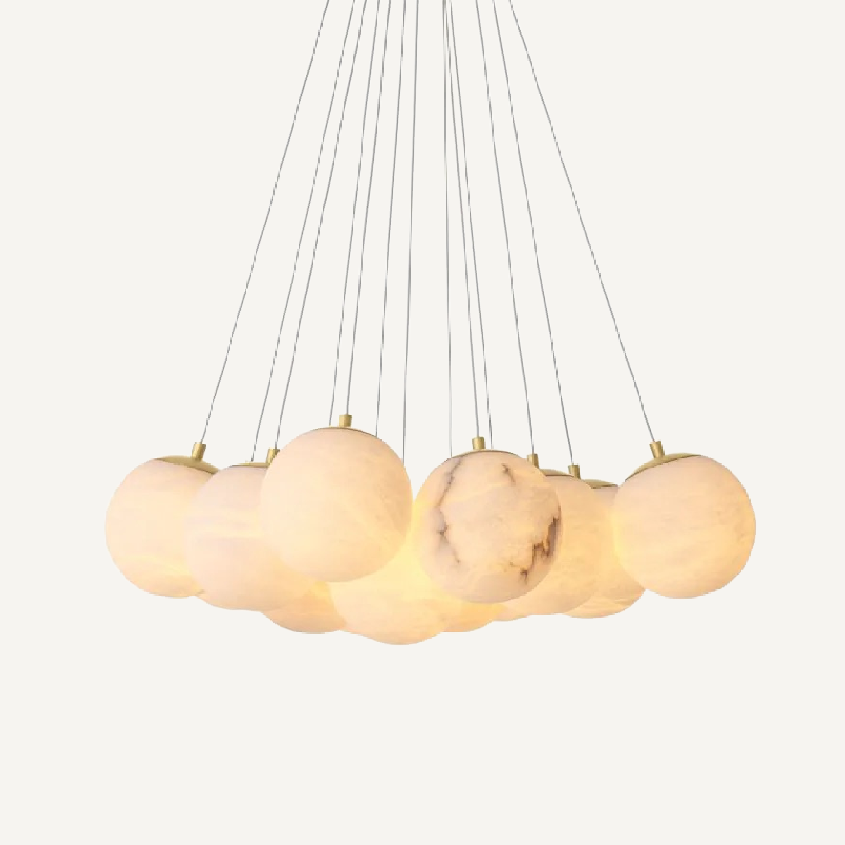 Lustre doré en albâtre | Eichholtz Sphinx L | REMO-HOME, mobilier et décoration d'intérieur