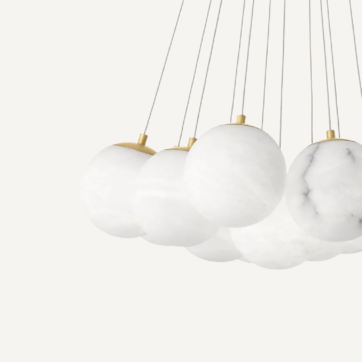 Lustre doré en albâtre | Eichholtz Sphinx L | REMO-HOME, mobilier et décoration d'intérieur