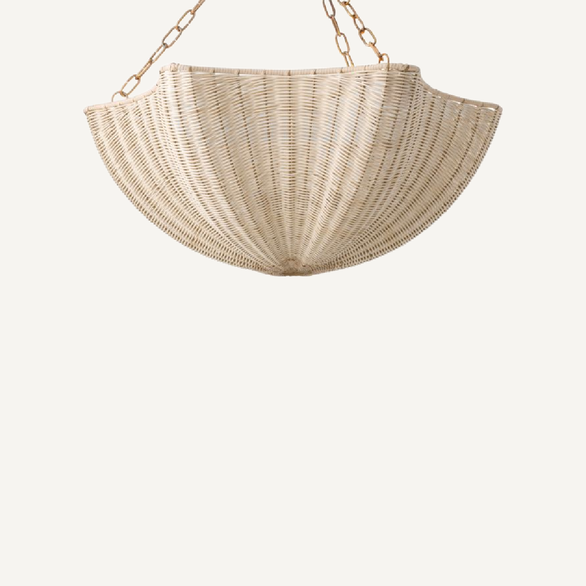 Lustre doré en rotin | Eichholtz Los Palmos | REMO-HOME, mobilier et décoration d'intérieur