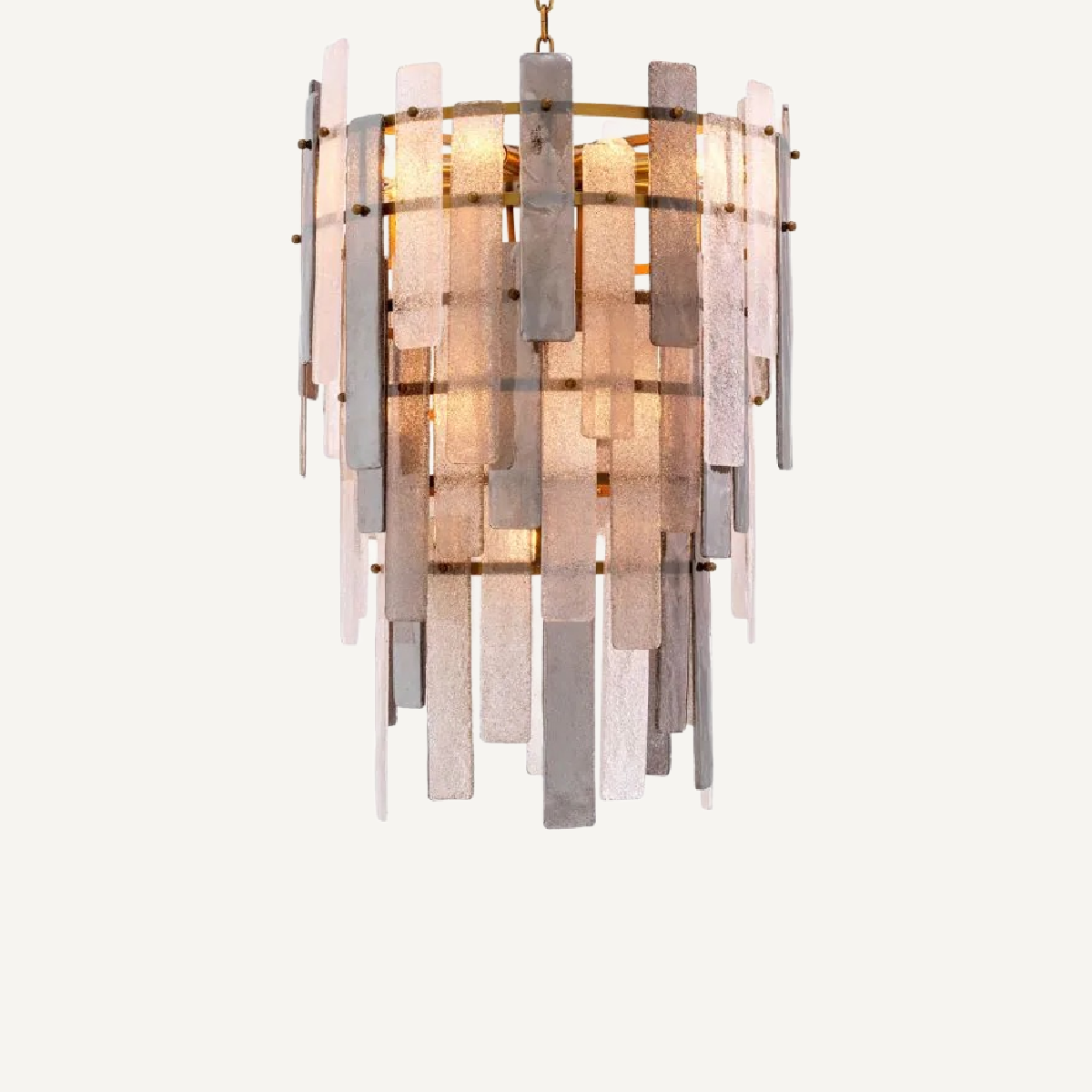 Lustre doré en verre soufflé | Eichholtz Greyson | REMO-HOME, mobilier et décoration d'intérieur