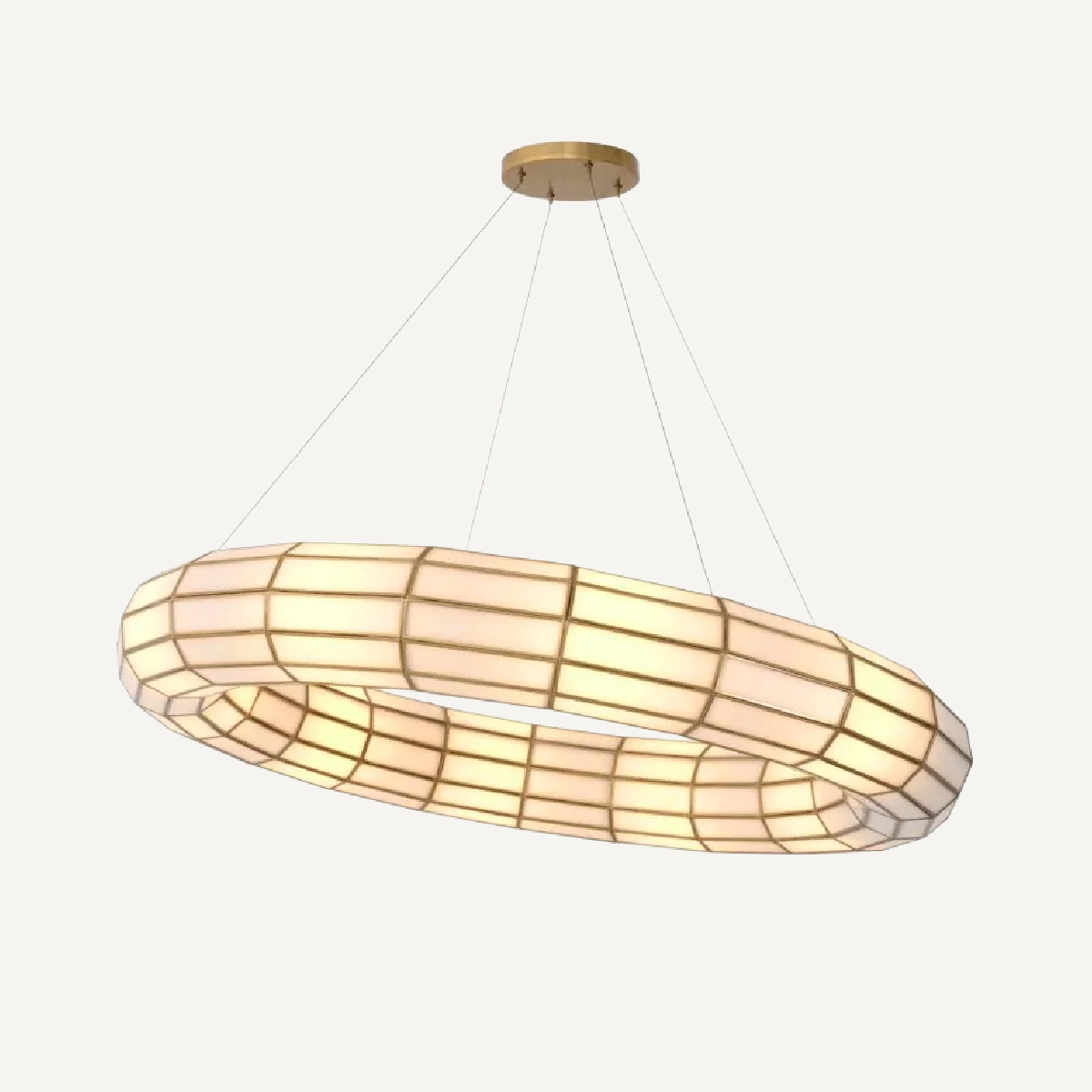 Lustre doré en verre soufflé | Eichholtz Ronco | REMO-HOME, mobilier et décoration d'intérieur
